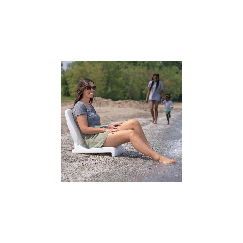 Step2 Flip Seat White Easy-Fold Beach & Camp Chair (536099)