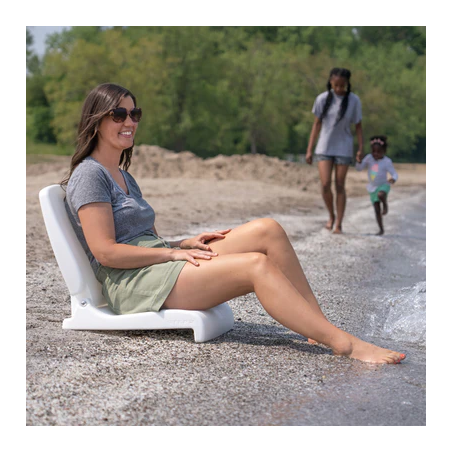 Step2 Flip Seat White Easy-Fold Beach & Camp Chair (536099)