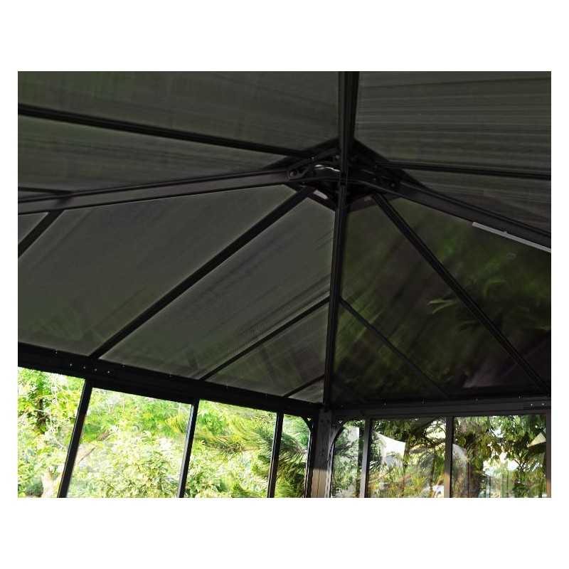 Palram - Canopia 10x14 Ledro Enclosed Gazebo Kit - Gray (HG9189)