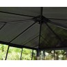 Palram - Canopia 10x10 Ledro Enclosed Gazebo Kit - Gray (HG9190)
