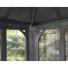 Palram - Canopia 12x12 Ledro Enclosed Gazebo Kit - Gray (HG9192)