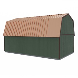 Best Barns Crafted Colossal Elite 16x32 Pre-Cut Barndominium w/ Man Door + Dormers (CCOLMD32)