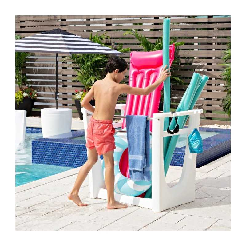 Step2 Vero Poolside Organizer for Toys, Towels & Accessories - (544699)