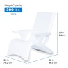 Step2 Vero In-Water Adirondack Chairs – White (548099)