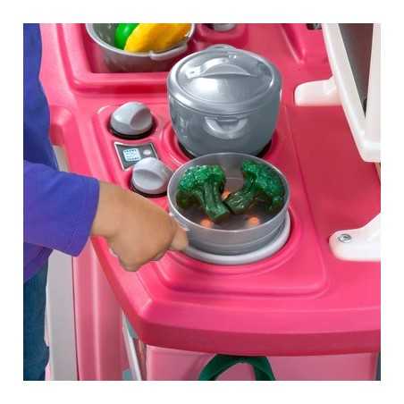 Step2 Soft Pink Great Gourmet Kids’ Kitchen Set  (784299)