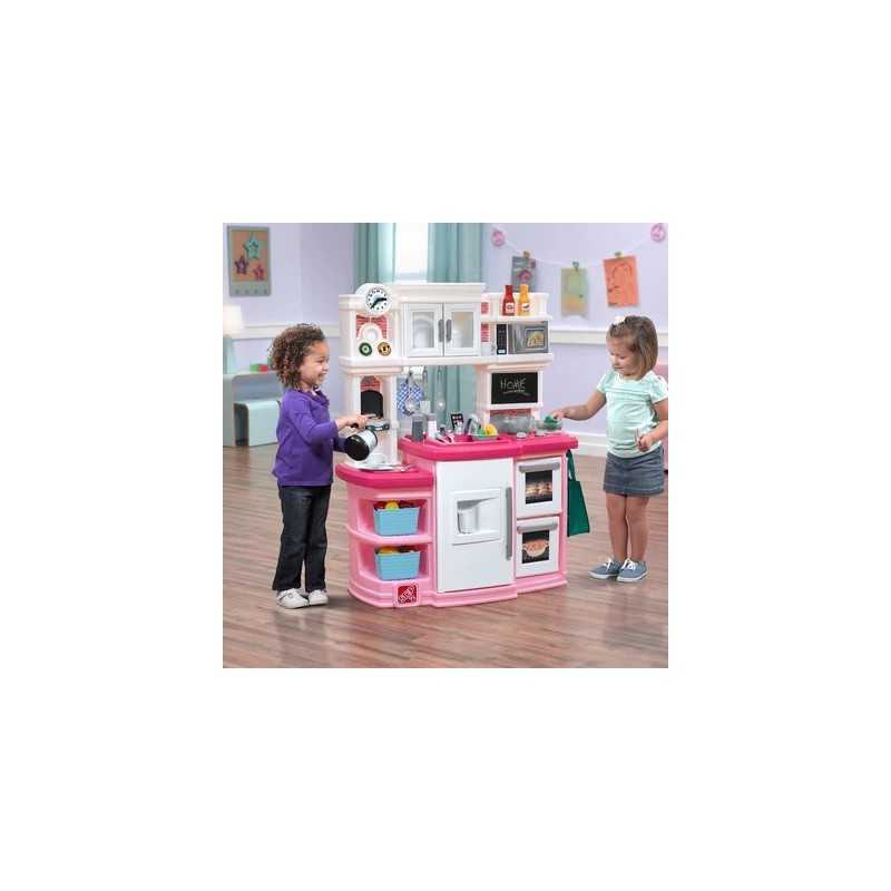 Step2 Soft Pink Great Gourmet Kids’ Kitchen Set  (784299)