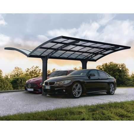 Palram - Canopia Arizona Wave Double Carport Wing-Style (HG9101)