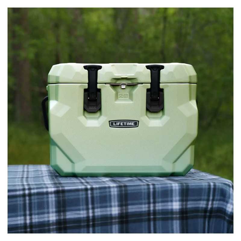 Lifetime 28 Quart Glacier Cooler - Light Sage (91416)
