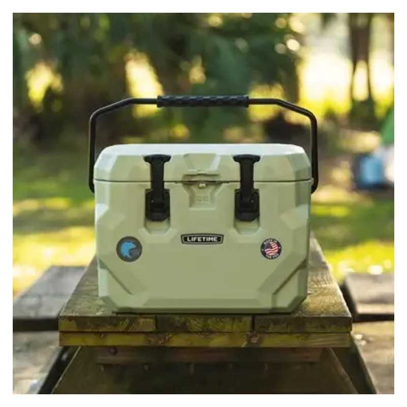 Lifetime 28 Quart Glacier Cooler - Light Sage (91416)