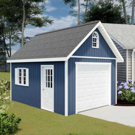 Best Barns Tailored Titan 12x24 Pre-Cut Garage Kit - Loft & Tall Roof (TTITND24LF)