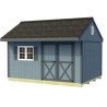 Best Barns Overhang Oasis 10x14 Specialty Pre-cut Shed Kit - Deep Eave Overhang (OOASDE14)