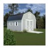 Best Barns Handcrafted Homestead 12x20 Pre-Cut Barn Kit - Center Gable (HHOMDG20NL)