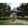 Palram - Canopia 10x10 Palermo Gazebo 3000 - Gray / Gray (HG9150)