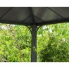 Palram - Canopia 12x12 Palermo Gazebo 3600 - Gray / Gray (HG9152)