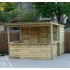 Storehouse 10x10 Wood Tavern Shed Combo Installed (TTG1010)