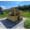 Storehouse 10x10 Wood Tavern Shed Combo Installed (TTG1010)