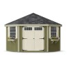 Little Cottage Co Colonial 10x10 Five Corner Shed Kit (10x10 5-SCGS-PNK)