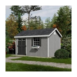 Little Cottage Co. Colonial Pinehurst 8x14 Wood Storage Shed Kit (8x14 PCGS-PC)