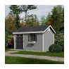 Little Cottage Co. Colonial Pinehurst 8x14 Wood Storage Shed Kit (8x14 PCGS-PC)
