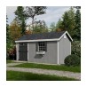 Little Cottage Co. Colonial Pinehurst 8x16 Wood Storage Shed Kit (8x16 PCGS-PC)