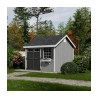Little Cottage Co. Colonial Pinehurst 10x10 Wood Storage Shed Kit (10x10 PCGS-PC)