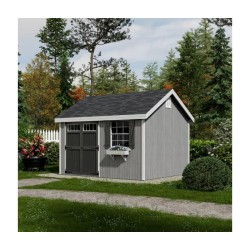 Little Cottage Co. Colonial Pinehurst 10x12 Wood Storage Shed Kit (10x12 PCGS-PC)