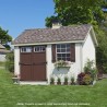 Little Cottage Co. Colonial Pinehurst 10x16 Wood Storage Shed Kit (10x16 PCGS-PC)
