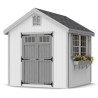 Little Cottage Co. Colonial Williamsburg 8x8 Wood Shed Kit (8x8 WCGS-PC)