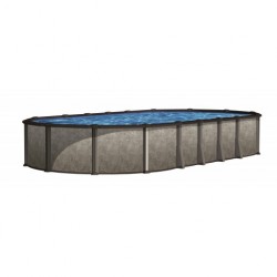 Riviera 12x24x54 Steel Wall Pools With Resin Toprails - Oval NB1295