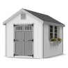 Little Cottage Co. Colonial Williamsburg 8x12 Wood Shed Kit (8x12 WCGS-PC)