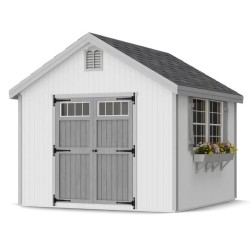 Little Cottage Co. Colonial Williamsburg 10x10 Wood Shed Kit (10x10 WCGS-PC)