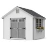 Little Cottage Co. Colonial Williamsburg 10x10 Wood Shed Kit (10x10 WCGS-PC)