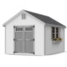 Little Cottage Co. Colonial Williamsburg 10x14 Wood Shed Kit (10x14 WCGS-PC)