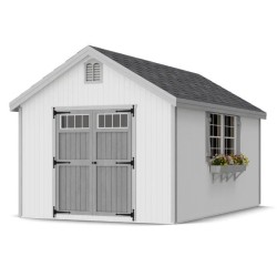 Little Cottage Co. Colonial Williamsburg 10x16 Wood Shed Kit (10x16 WCGS-PC)