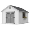 Little Cottage Co. Colonial Williamsburg 10x16 Wood Shed Kit (10x16 WCGS-PC)