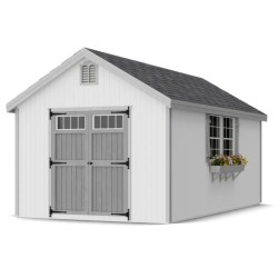Little Cottage Co. Colonial Williamsburg 10x18 Wood Shed Kit (10x18 WCGS-PC)