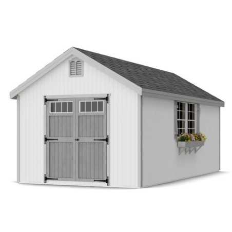 Little Cottage Co. Colonial Williamsburg 10x20 Wood Shed Kit (10x20 WCGS-PC)