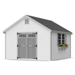 Little Cottage Co. Colonial Williamsburg 12x14 Wood Shed Kit (12x14 WCGS-PC)
