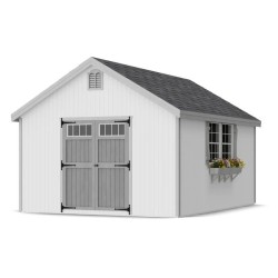 Little Cottage Co. Colonial Williamsburg 12x16 Wood Shed Kit (12x16 WCGS-PC)