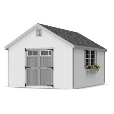 Little Cottage Co. Colonial Williamsburg 12x16 Wood Shed Kit (12x16 WCGS-PC)