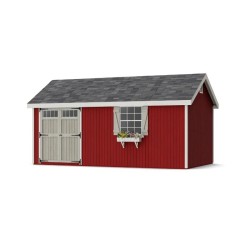 Little Cottage Co. Colonial Pinehurst 10x18 Wood Storage Shed Kit (10x18 PCGS-PC)