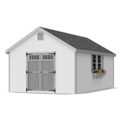 Little Cottage Co. Colonial Williamsburg 12x20 Wood Shed Kit (12x20 WCGS-PC)