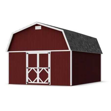 Little Cottage Co. 14x18 Classic Gambrel Large Barn Shed Kit (14x18 CGLB-PC)