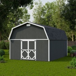 Little Cottage Co. 14x20 Classic Gambrel Large Barn Shed Kit (14x20 CGLB-PC)