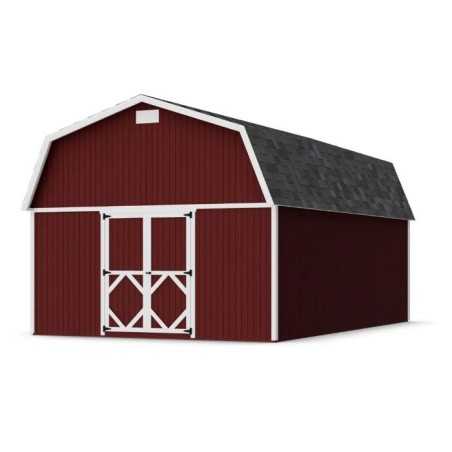 Little Cottage Co. 14x22 Classic Gambrel Large Barn Shed Kit (14x22 CGLB-PC)