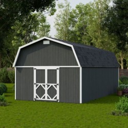 Little Cottage Co. 14x26 Classic Gambrel Large Barn Shed Kit (14x26 CGLB-PC)
