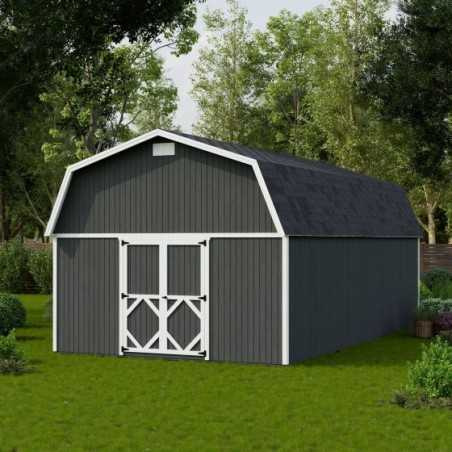Classic 14x26 Gambrel Large Barn (14x26 CGLB-PC)