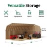Little Cottage Co. 14x28 Classic Gambrel Large Barn Shed Kit (14x28 CGLB-PC)