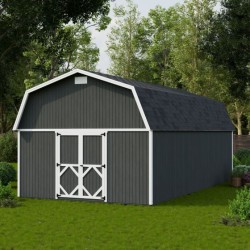 Little Cottage Co. 14x28 Classic Gambrel Large Barn Shed Kit (14x28 CGLB-PC)