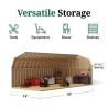 Little Cottage Co. 14x30 Classic Gambrel Large Barn Shed Kit (14x30 CGLB-PC)